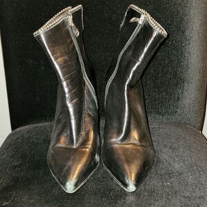Calfskin bootie